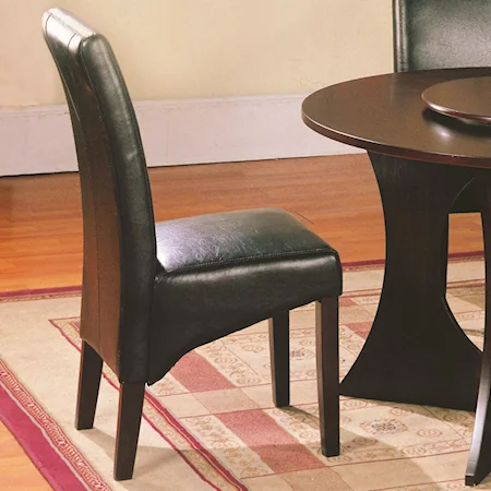 Dining Side Chair w/ Upholstered